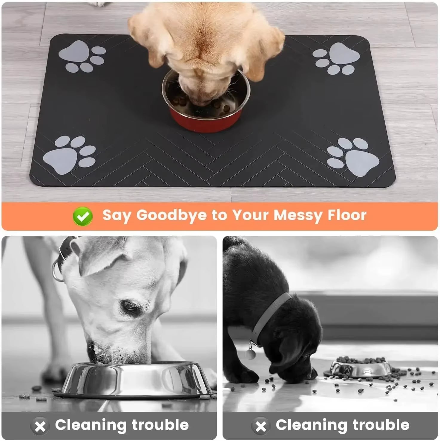Beauhound Absorbent Feeding Mat quick-dry surface