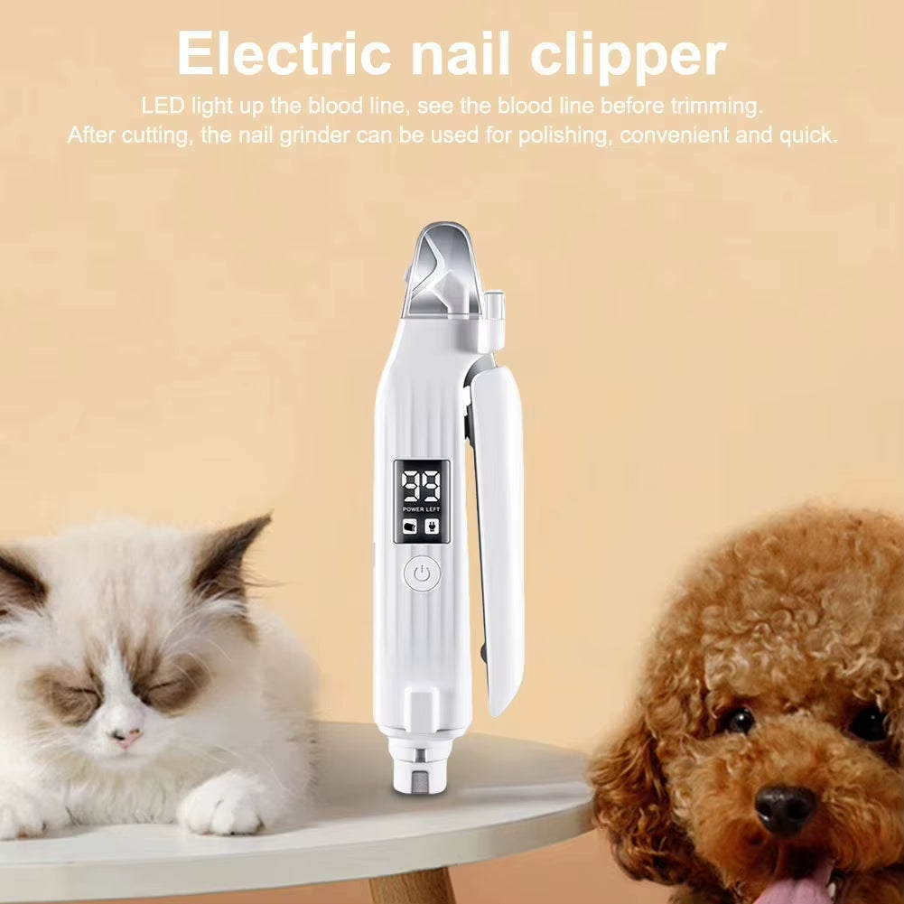 Beauhound Pet Nail Grinder low-noise motor detail