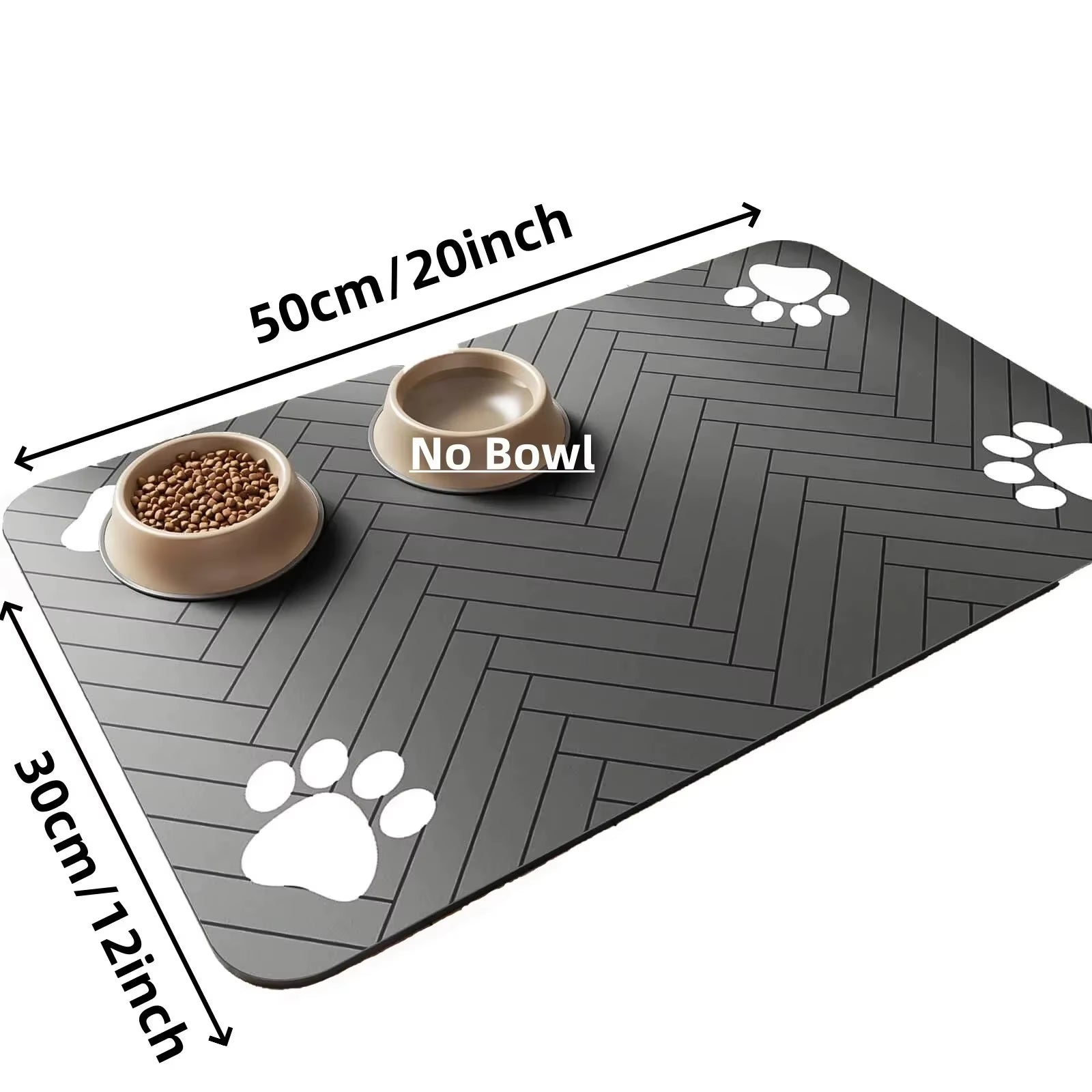 Beauhound Absorbent Feeding Mat for dogs and cats
