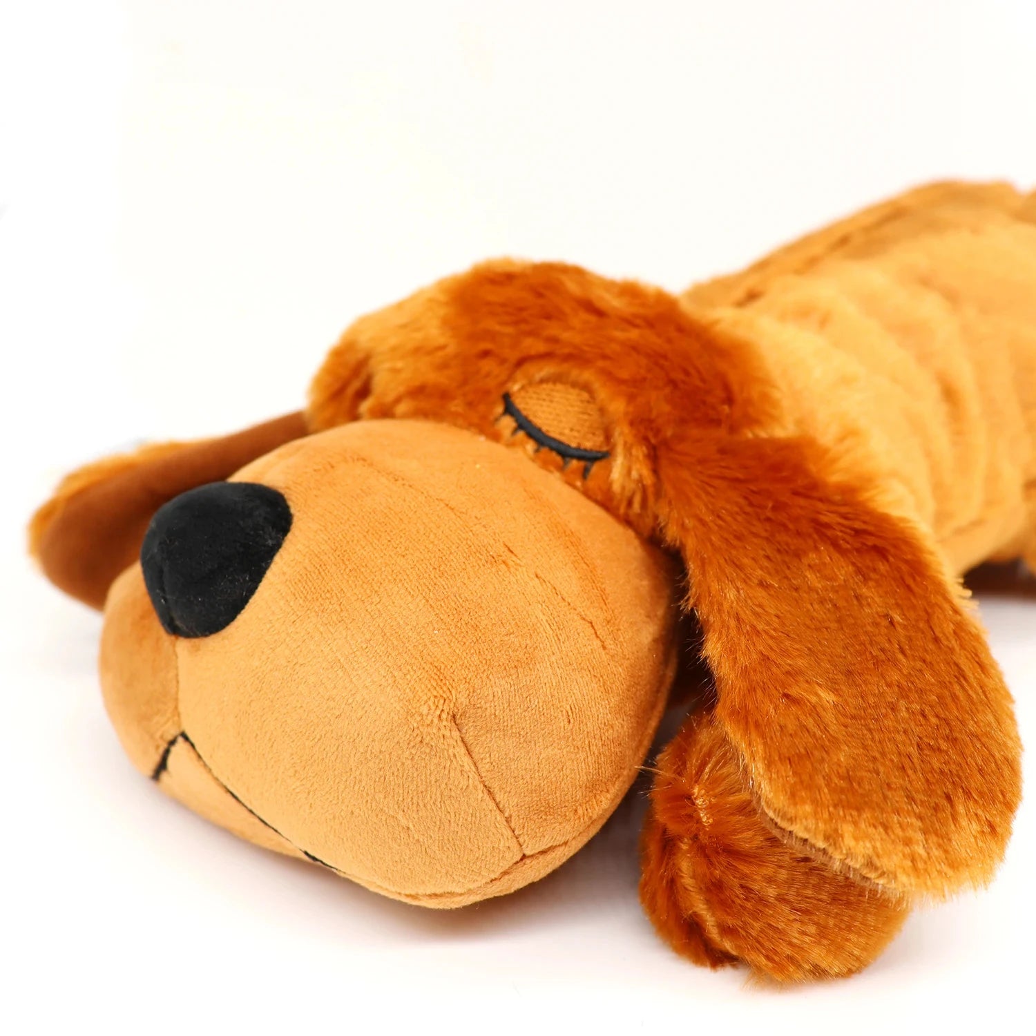 Beauhound Heartbeat Calming Toy helps puppies sleep