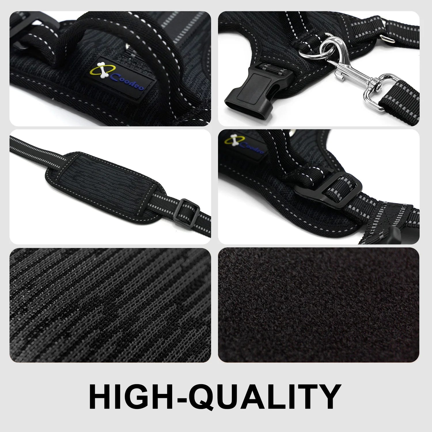 Beauhound Mobility Lift Harness helping a dog climb stairs